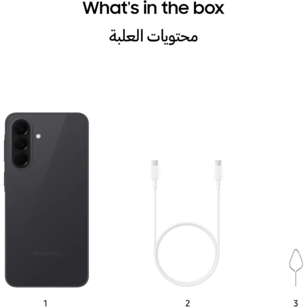 samsung_galaxy_a37_android_smartphone_8gb_128gb_ksa_version_awesome_charcoal_with_beclad_45w_adapter_smarttag2_7 Samsung Galaxy A37 5G (8 جيجابايت + 128 جيجابايت)، إصدار السعودية - فحمي