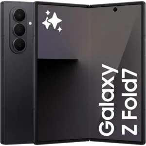Samsung Galaxy Z Fold7 12 (12جيجابايت + 256 جيجابايت)، إصدار السعودية - أسود جيت