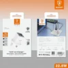 شاحن جداري سبون بقوة 22.5 واط بتقنية GaN ثنائي المنافذ (PD + QC5.0) مع ضمان 5 سنوات