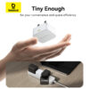شاحن جداري Baseus Palm Fast Charger 1C 20W ابيض⚡