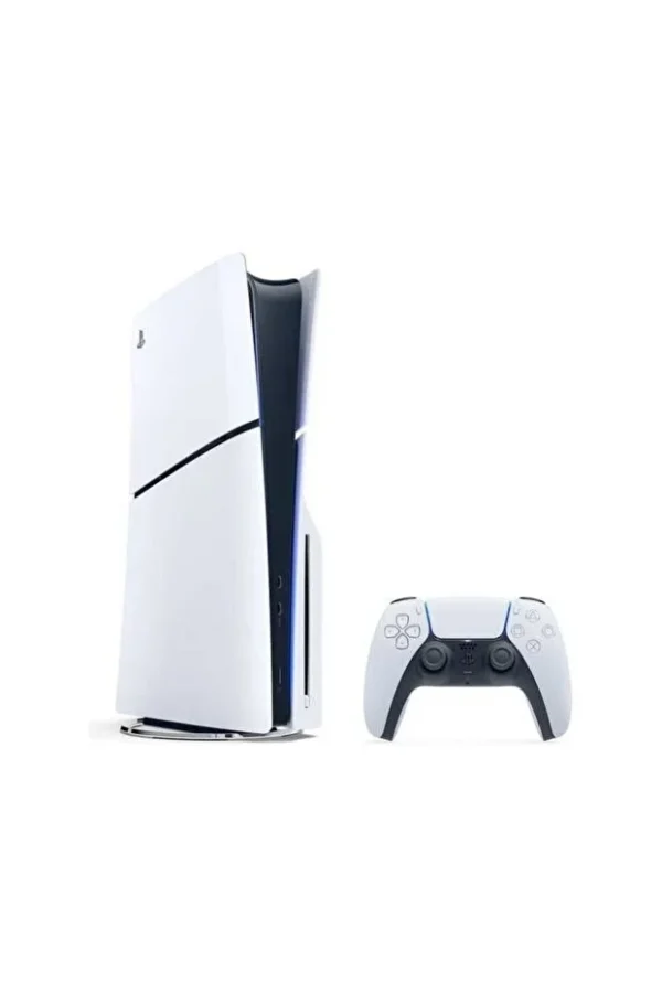 سوني فايف PS5 مع وحدة تحكم رفيعة بلو راي - قرص (D-Chassis)