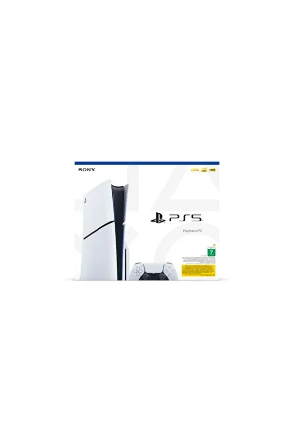سوني فايف PS5 مع وحدة تحكم رفيعة بلو راي - قرص (D-Chassis)