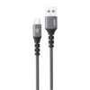 سلك شاحن USB تايب سي قماش ضد القطع معتمد من شركة ابل مع ضمان 5سنوات من شركة سبون